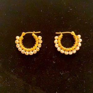 Ippolita lookalike pearl earrings
